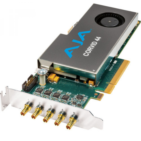 AJA Corvid 44 Low-Profile 8-Lane PCIe Express Gen 2.0 Card (With Cable)